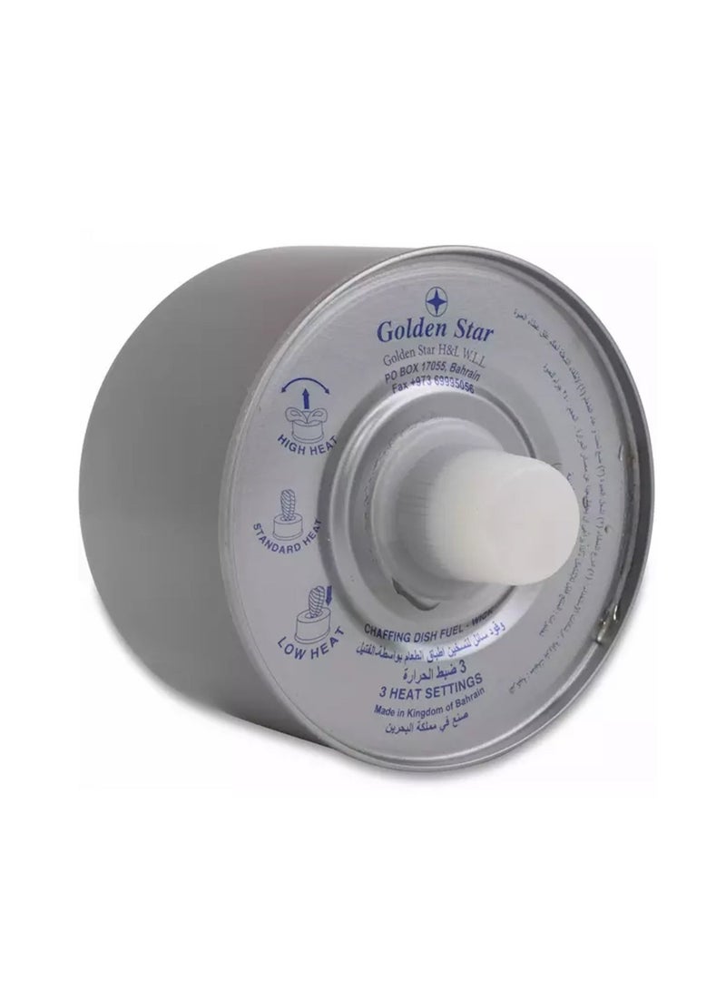 جولدن ستار غولدن ستار - علبة قابلة لإعادة الإغلاق - علبة وقود قابلة للاشتعال، وقت الاحتراق - 6 ساعات. - Image 1