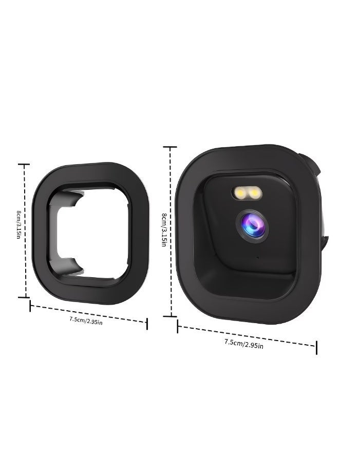 زيترا كاميرا نافذة 3MP ، كاميرا داخلية WiFi مزدوجة النطاق 5GHz / 2.4GHz مع رؤية ليلية ملونة AI Starlight ، الكشف عن حركة شخص AI ، تسجيل 7 أيام وأقوسين تركيب ، كاميرا الأمن المنزلي للاستخدام الداخلي (أسود) - Image 5