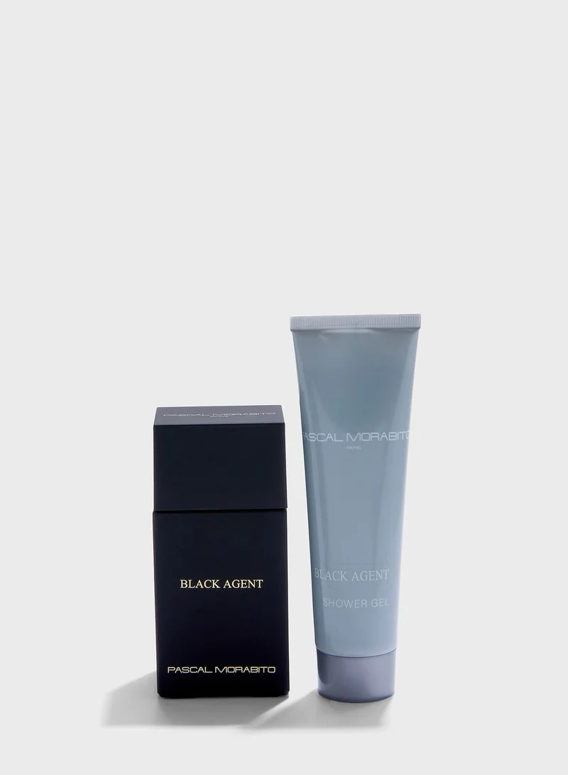 PASCAL MORABITO Black Agent Edt 100ml & Body Lotion 100ml.