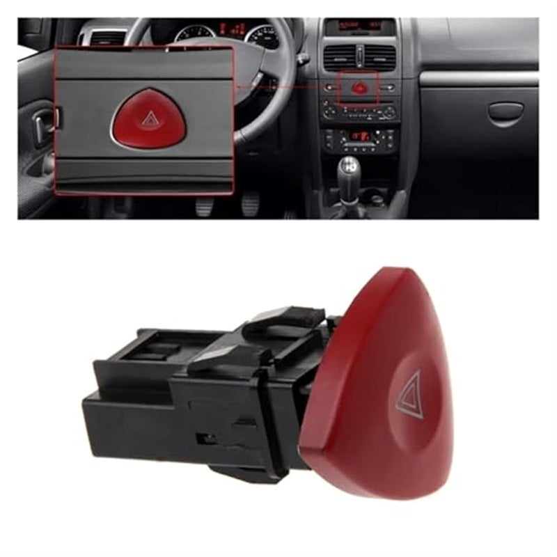 Wivplex Emergency Hazard Flasher Switch for Renault and Vauxhall - Image 2