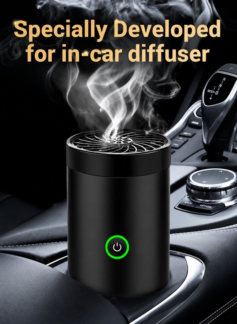 Bukhoor Portable Electric Bakhoor Burner Incense Diffuser with USB Charging, Smokeless Oud Burner, Arabic Bakhoor Heater, Portable Fragrance Diffuser for Home Office Car Travel, Charcoal Free Incense Warmer with Cleaning Tools, Storage Pouch & Accessories - Image 4