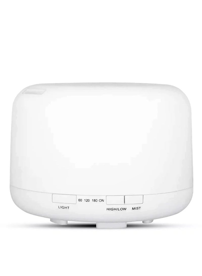 Electric Perfume Diffuser, with Bluetooth Speaker, Remote and RGB Light - 500 ml  - Image 1