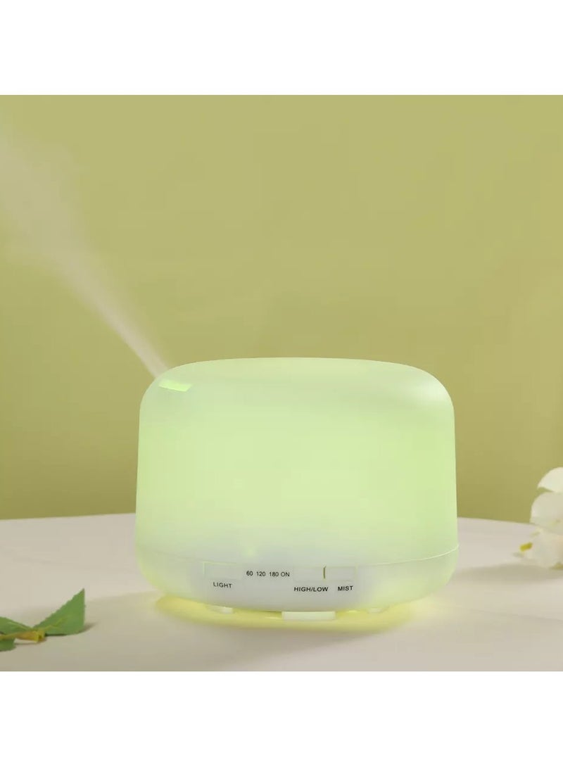 Electric Perfume Diffuser, with Bluetooth Speaker, Remote and RGB Light - 500 ml  - Image 4