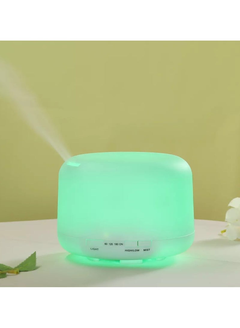 Electric Perfume Diffuser, with Bluetooth Speaker, Remote and RGB Light - 500 ml  - Image 3