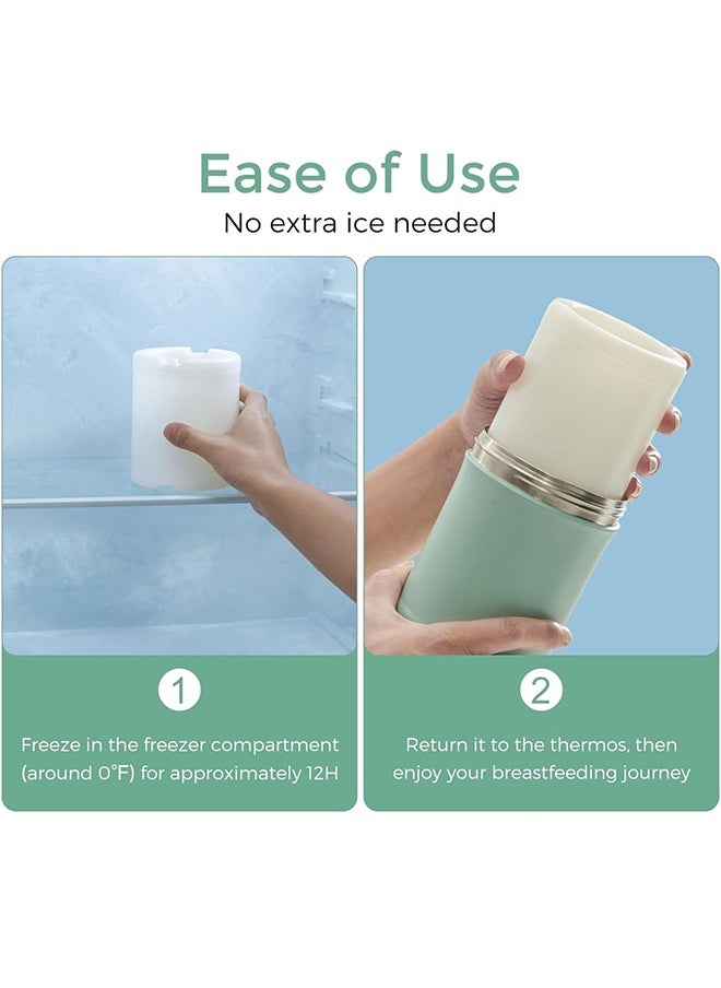 Portable Breast Milk Cooler Larger Capacity Travel Breastmilk Chiller With 2 Piece Baby Bottles - pzsku/ZA1FC638ADF0A822055B0Z/45/_/1730124401/07b0372f-f2b8-43cd-8e37-18a525f066d8