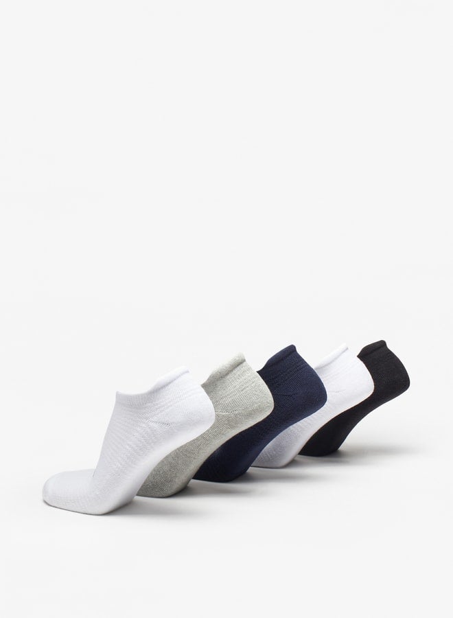 كابا جوارب رياضية بطول الكاحل بتفاصيل شعار - مجموعة من  قطع - Image 3