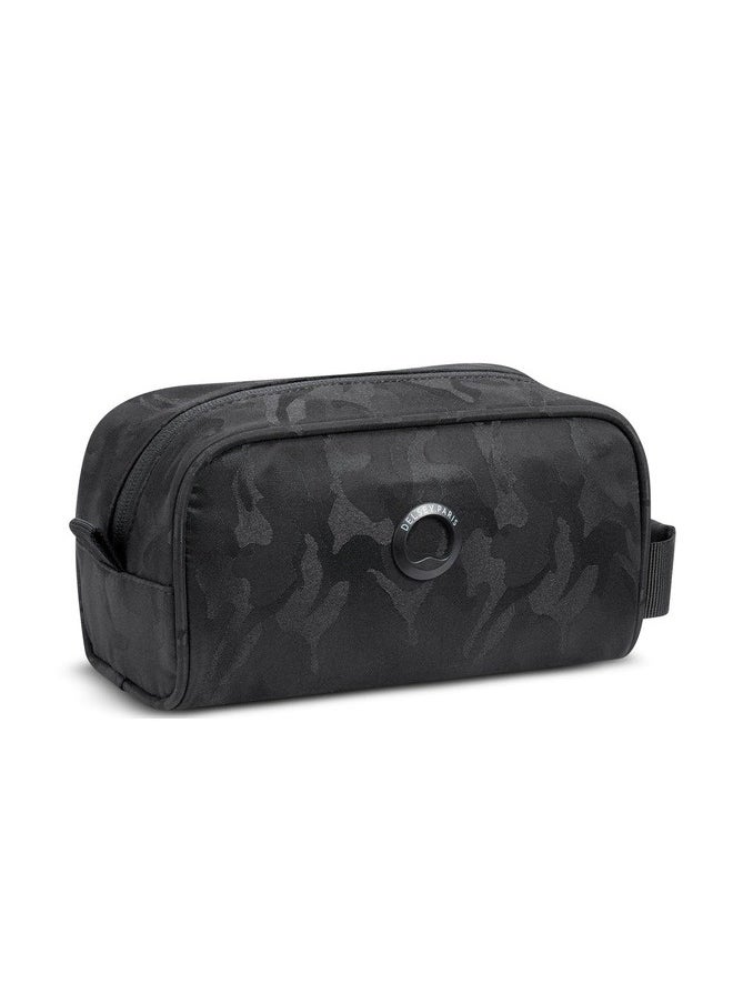 DELSEY Paris Picpus  1 Compartment Men Pouch - Black Camouflage  - Image 1