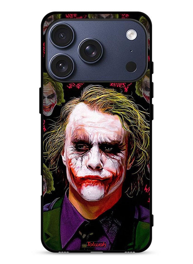 Tolwak Apple iPhone 17 Pro Protective Case Cover Why So Serious - Image 1