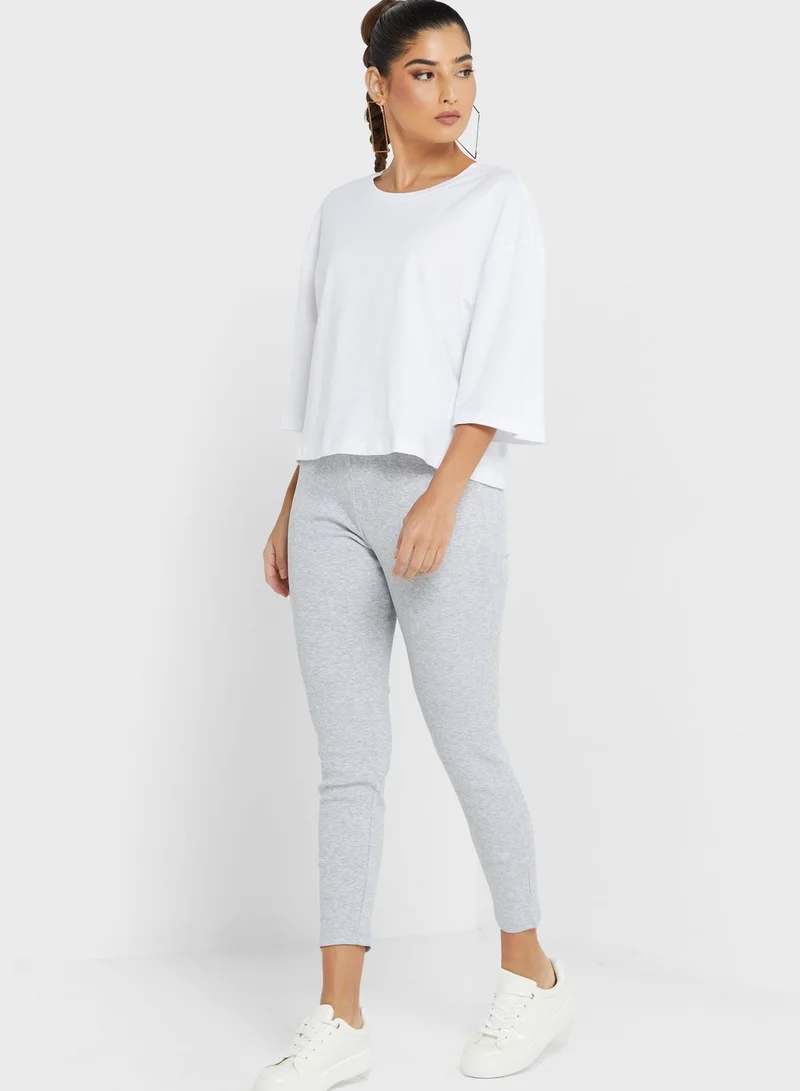 boohoo 2 Pack High Waist Leggings