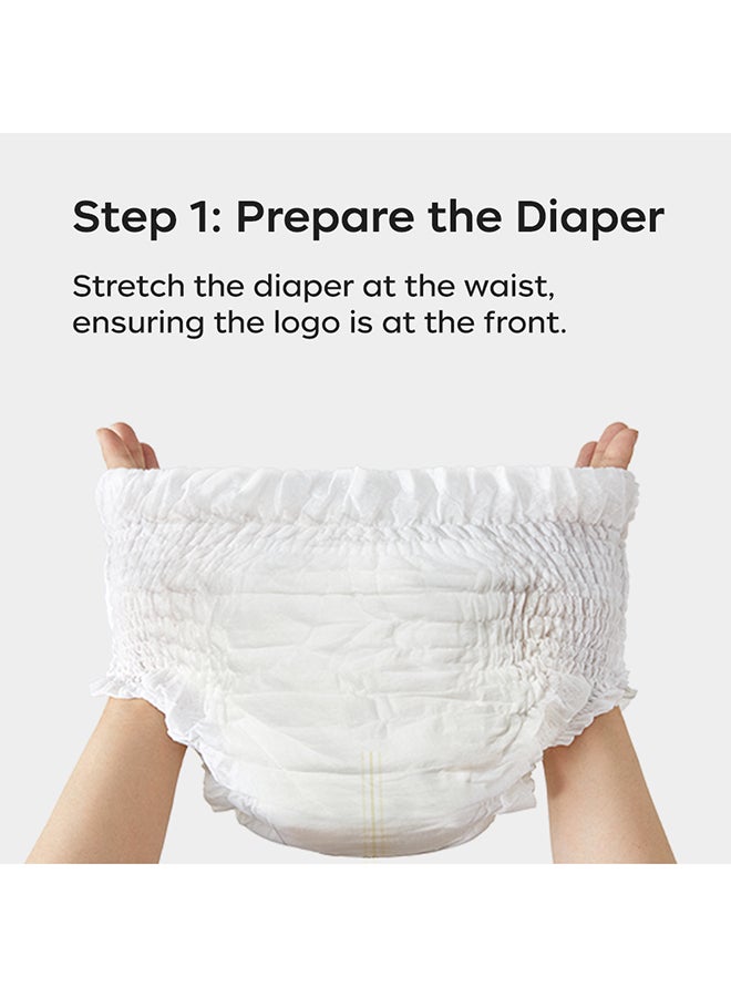 Babycare - Royal Baby Diaper Pants, Size 4 (9–14 Kg), 38 Pieces, BPA-Free, Non-Toxic, Ultra-Absorbent, Leak-Proof, Pull-Up Style, Soft and Breathable, Stretchy Waistband, Hypoallergenic, Gentle on Skin, Comfortable Fit, Day and Night Use, Easy to Wear, Ideal for Toddlers - Image 5