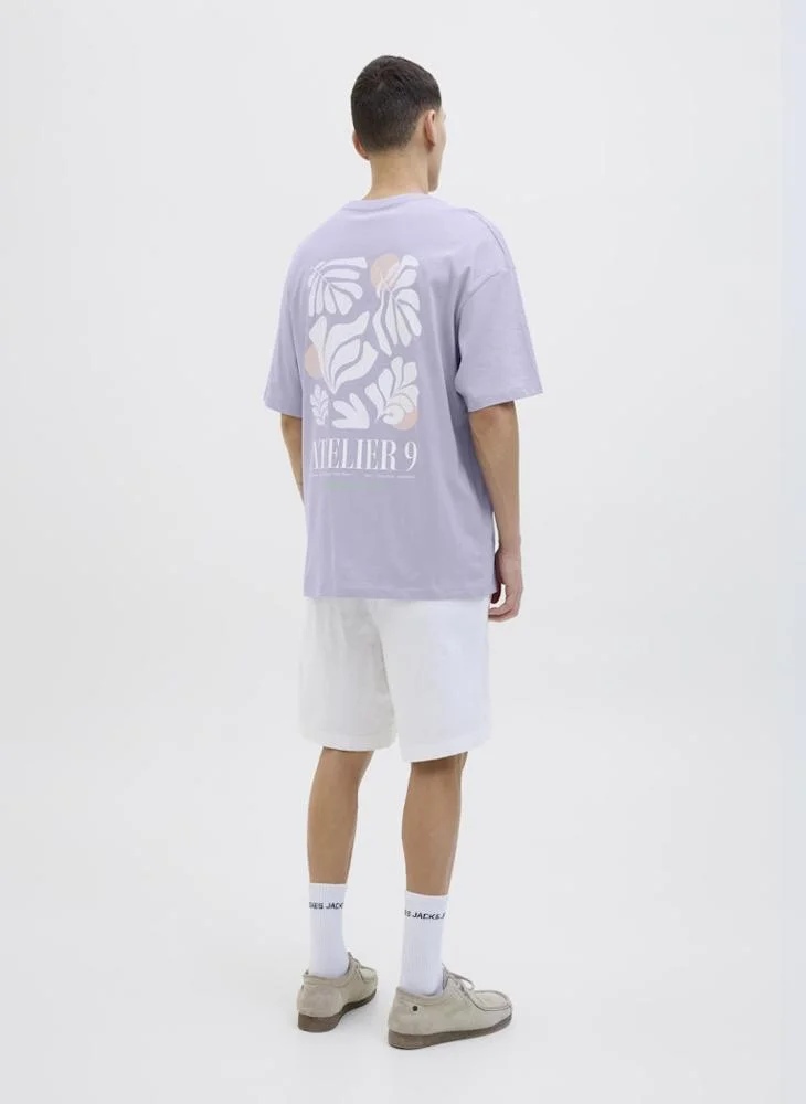 JACK & JONES JJEAMES TEE SS CREW NECK
