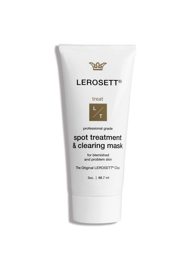 Gunilla Of Sweden - Lerosett Facial Clay For Acne, Spot Treatment & Clay Mask, For Oily & Congested Skin, Reduces Blemishes, Blackheads & Pimples, Removes Ingrown Hairs, Tighten Pores, Vegan, 650+ Uses - Image 1
