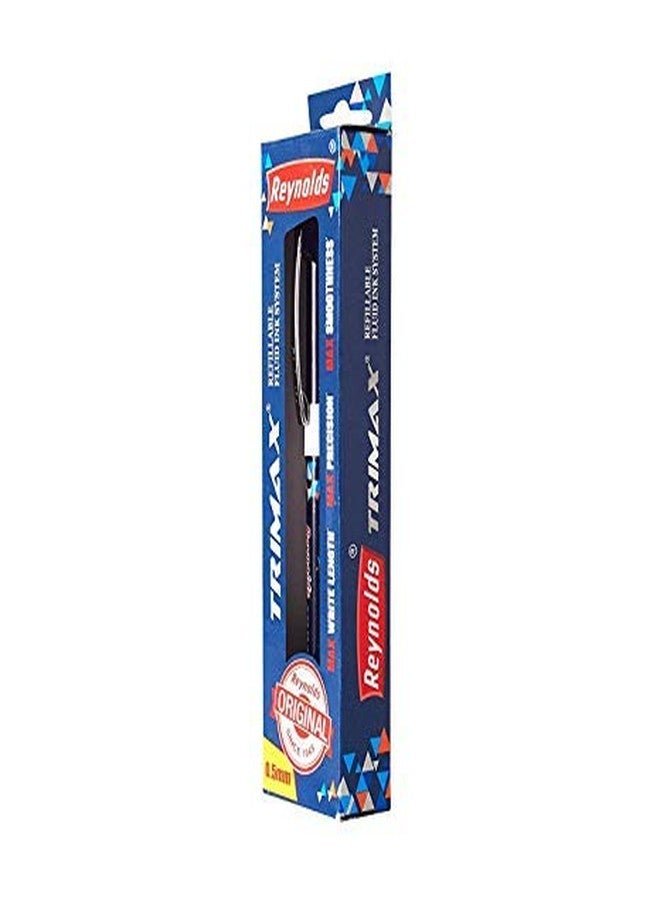 Reynolds Trimax 0.5mm Needle Point Liquid Gel Pens - Pack of 5 (Blue) - Image 4