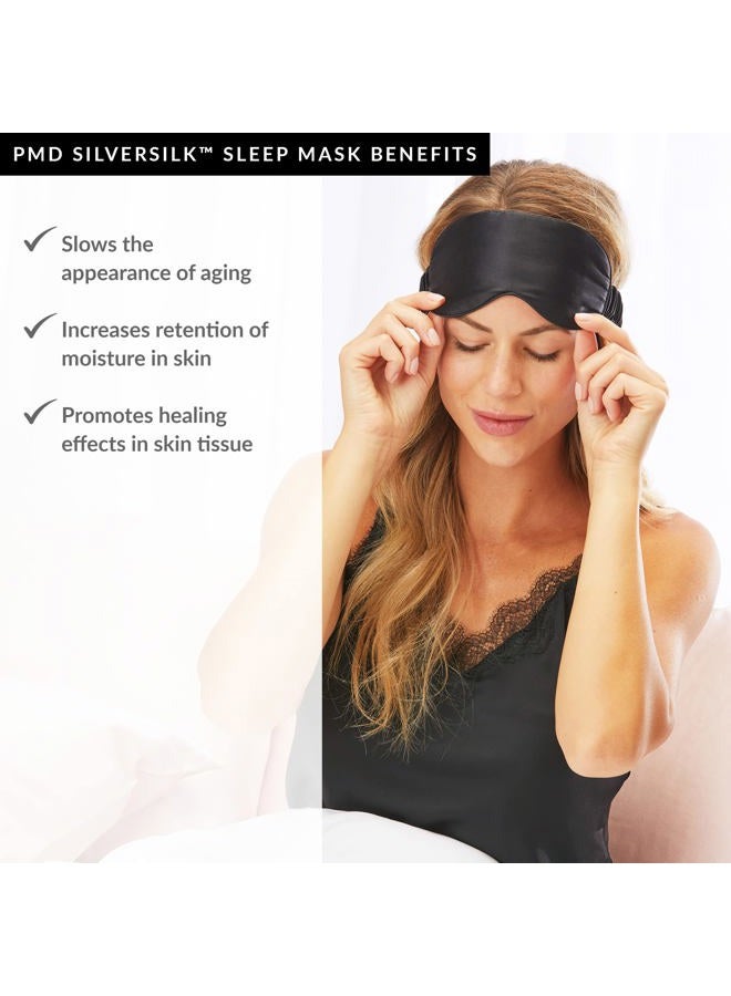PMD Silversilk™ Sleep Mask Black - Image 2