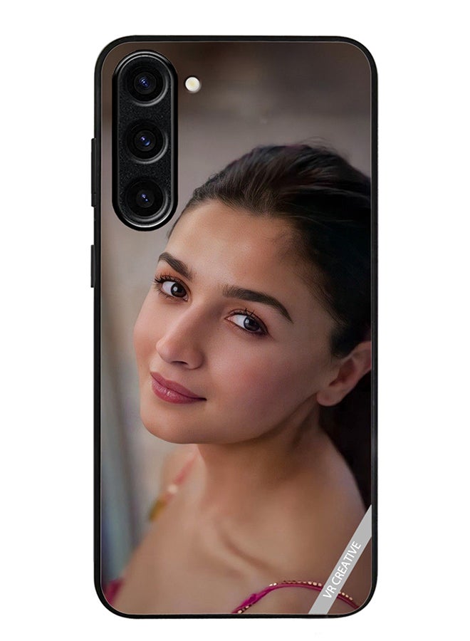 Protective Case Cover For Samsung Galaxy S24 Bollywood Actress Alia Bhatt Design Multicolour