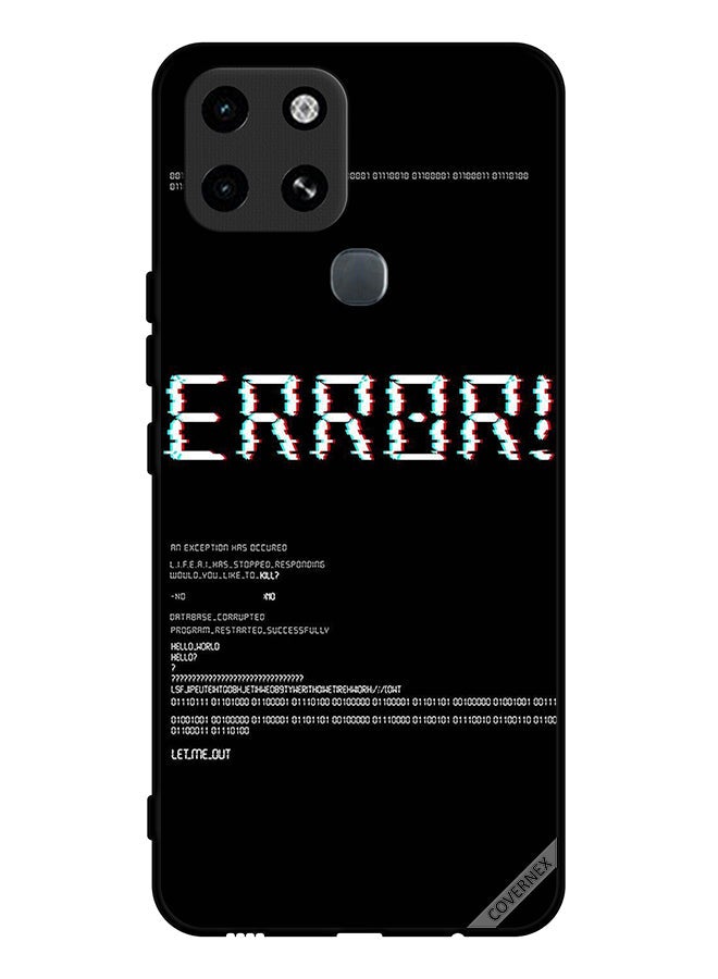 Covernex Protective Case Cover For Infinix Smart 6 Error 404 Wallpaper - Image 1