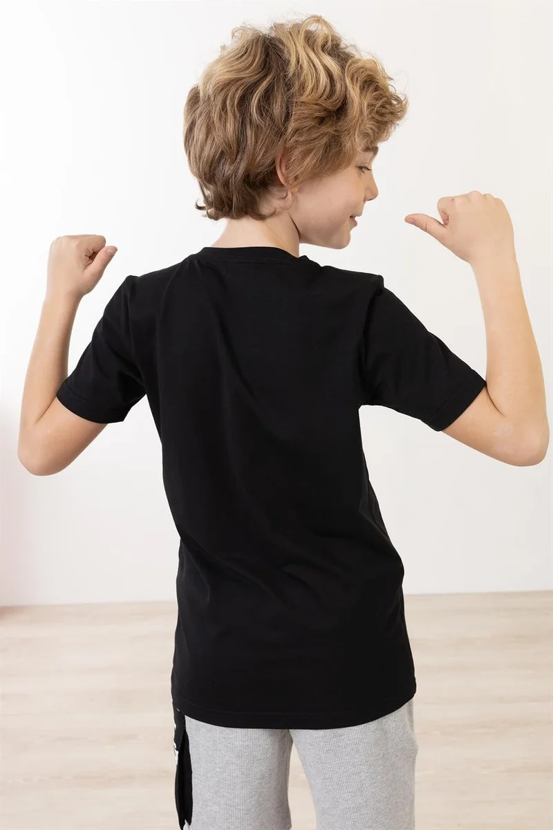 بي ار زد كولكشن Tiger Printed Boy Short Sleeve T-Shirt