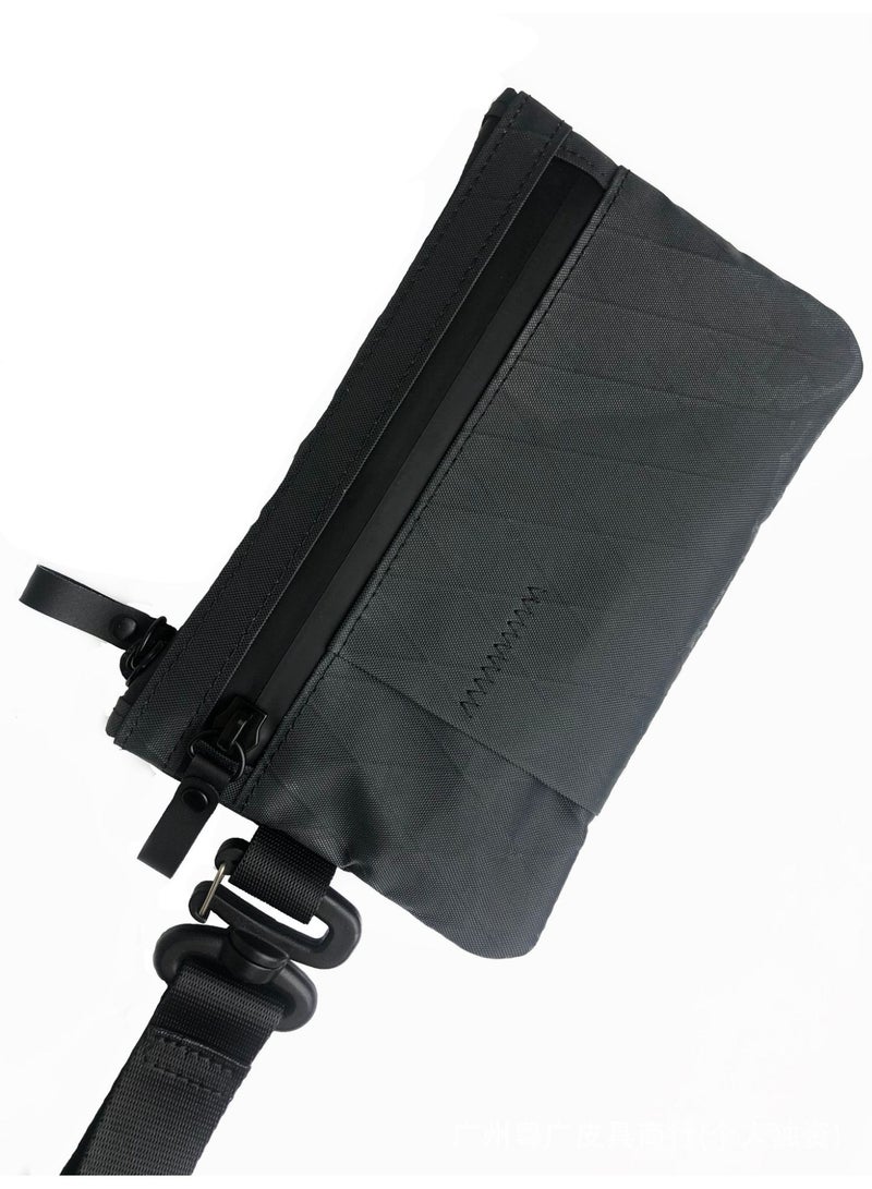 عام حافظة برو بسحاب - محفظة بسحاب مينيماليستية - مع حافظة بطاقات هوية مضادة للقراءة RFID وسحاب للرجال مع فتحة متعددة الأدوات. - Image 2