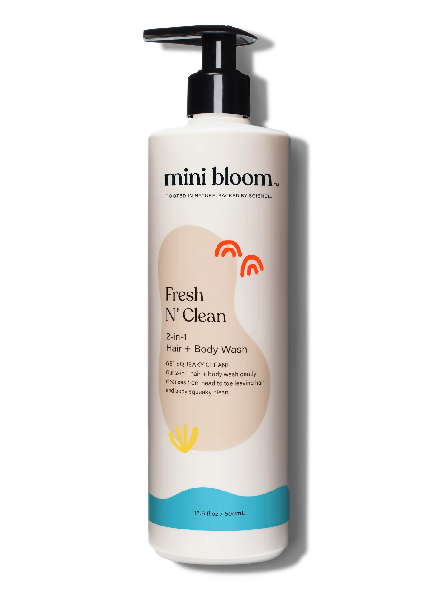 Mini Bloom Mini Bloom Fresh N' Clean Hair + Body Wash 500ml