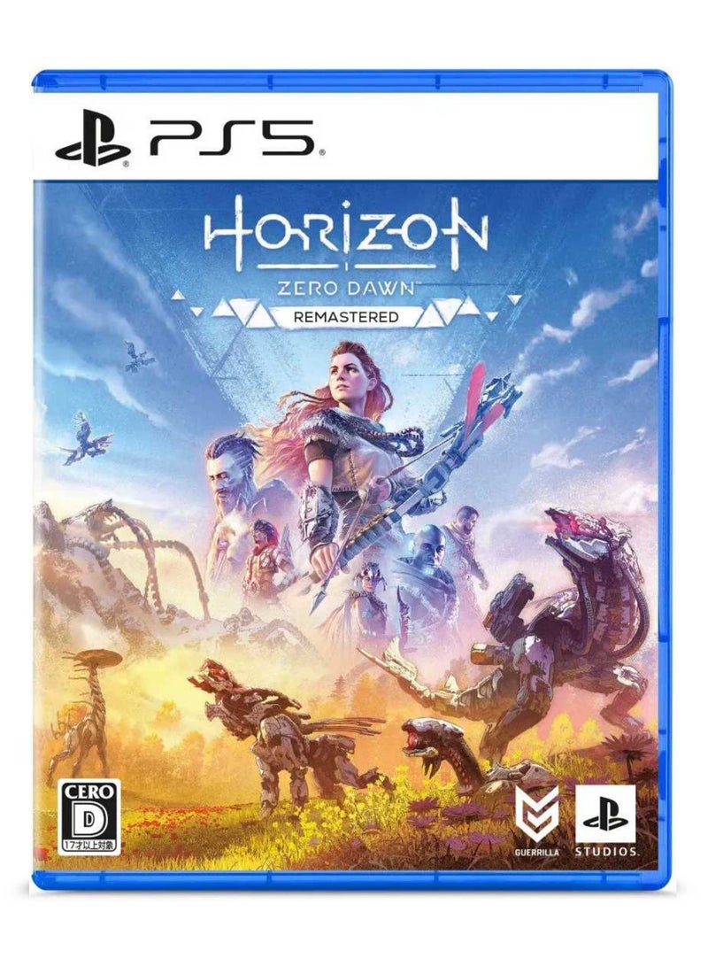 سوني إنترآكتيف إنترتيمنت Horizon Zero Dawn Remastered إصدار PS5 – لعبة تقمص أدوار وعالم مفتوح برسوم محسنة - playstation_5_ps5 - Image 1