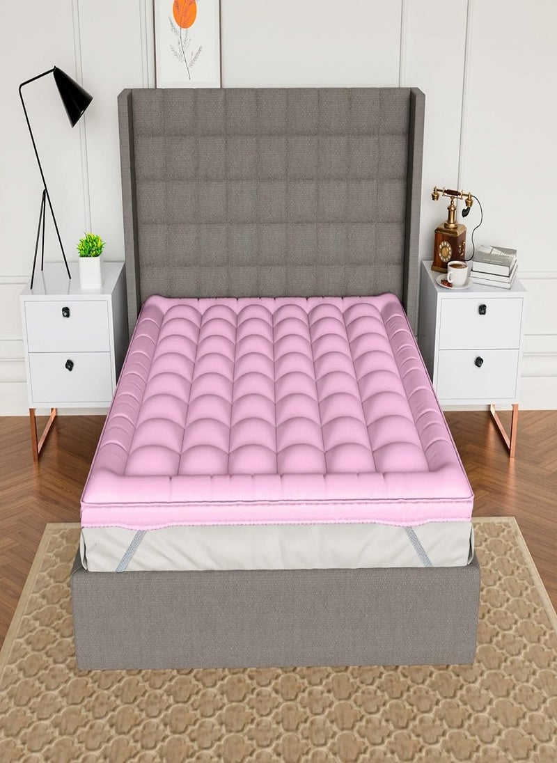 Blueberry Mattress Topper With 4 Corner Elastic 10cm Thick 100x200cm - Image 1