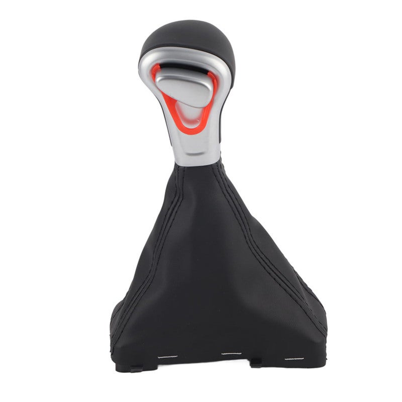 غطاء غيار مقبض حركة التروس (Gear Shift Knob Gaitor Boot Cover): جلد أسود - بديل متين ومريح لسيارات الطاقة التلقائية بالقيادة اليسرى من طرازات A5 A4L Q5 B8 B8PA - Image 4