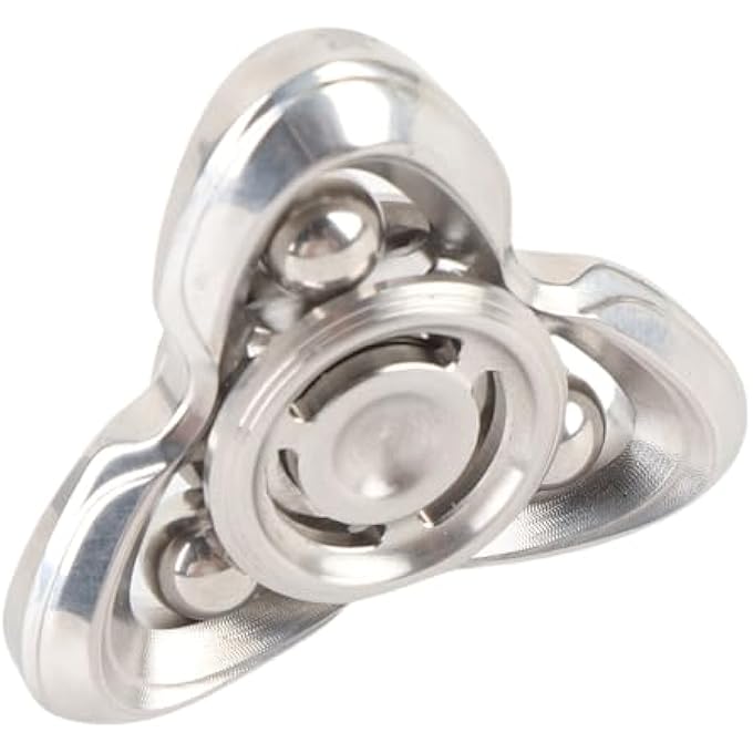 Jiawu Versatile Fingertip Gyro for Stress Relief, Spinning Hand Toy for Adults and Kids - Meditation, Breaking Habits - Lightweight and Exquisite Design for Relaxing - Image 1