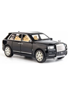 Swift 1:24 Rolls-Royce Cullinan Diecast Model Car, Zinc Alloy Pull Back Ty car with Sound and Light for Kids Boy Girl Gift, Black  - Image 3