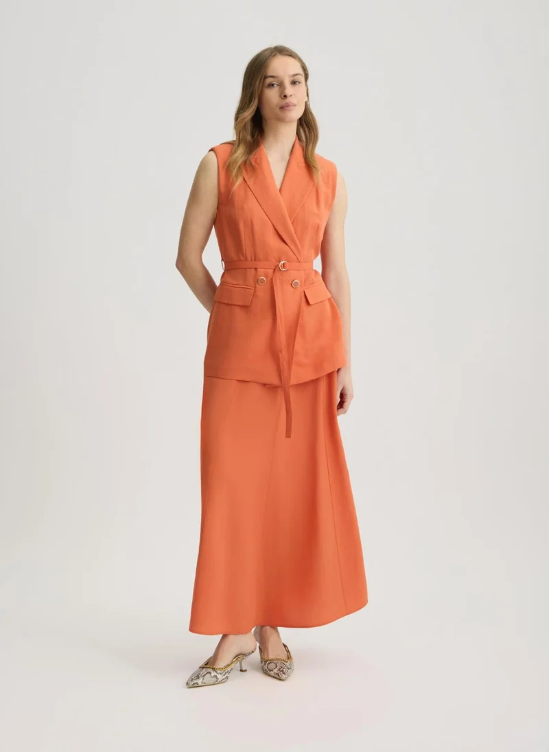 Liu Jo Waistcoat in linen blend