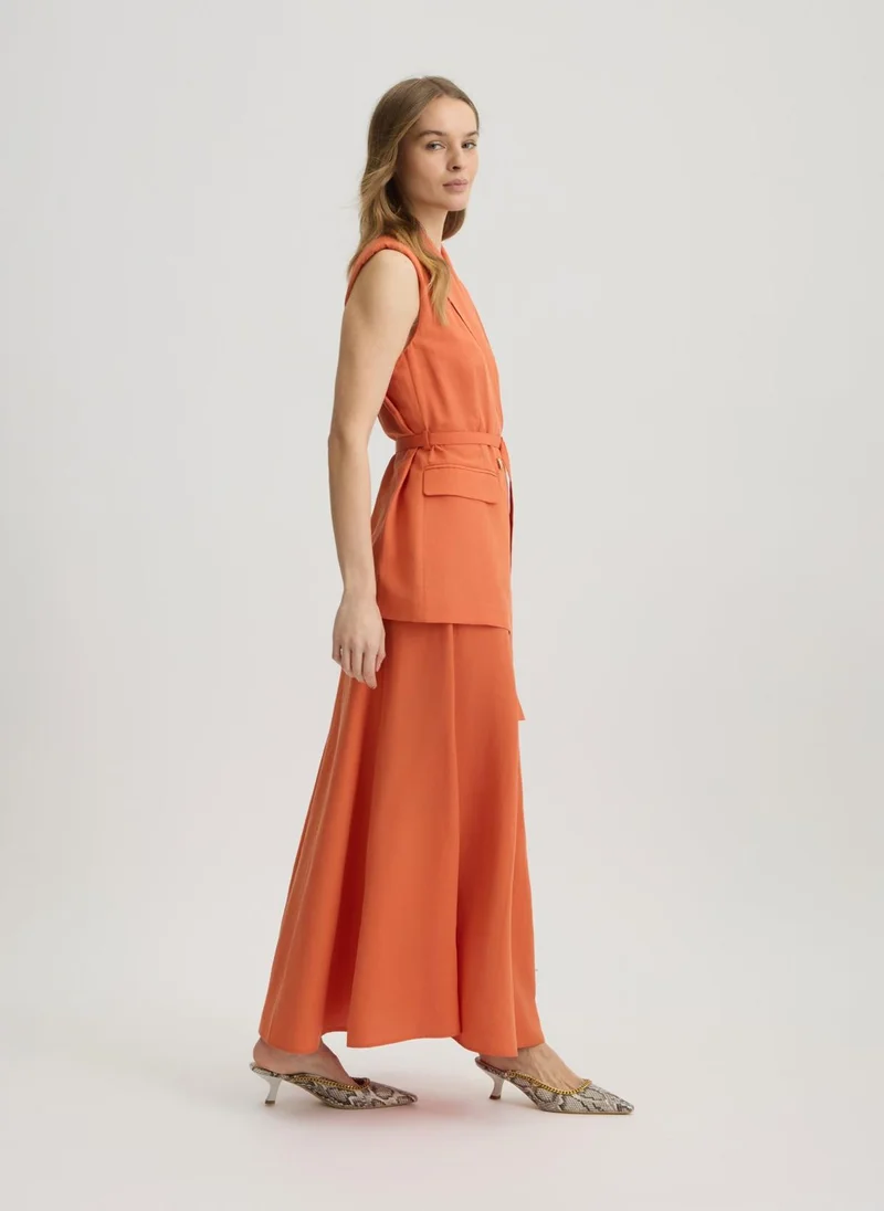 Liu Jo Waistcoat in linen blend