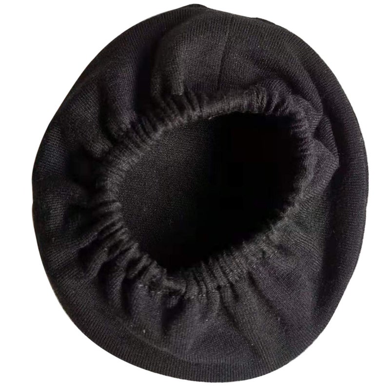 Ancable Headphone Covers, Ancable 2-Pairs Washable Flex Headset Earpad Cloth Cover for Gym, Training, Aviation, Racing, Gaming, etc More Over The Ear Headphones (Black) - Image 2