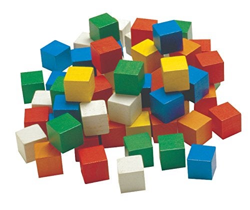 LEARNING ADVANTAGE 1" Wooden Cubes Set - Image 4