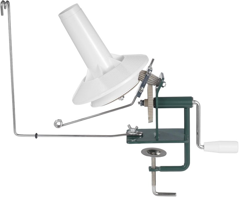 Hand-Operated Yarn Winder, Metal Base, Easy Install, Anti-Tangle, 13.9 X 3.3 X 3.3 in - Image 4