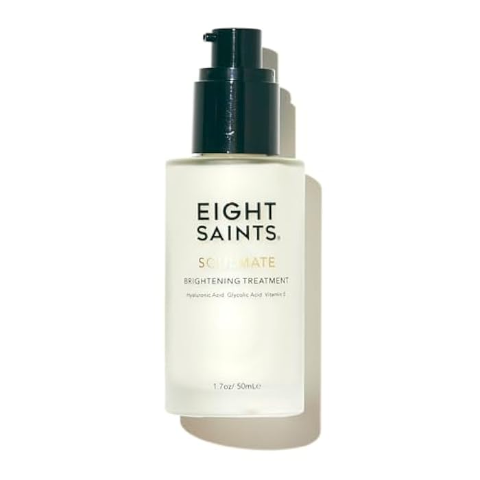 Eight Saints Soulmate Lotion Based 15% Glycolic Acid Serum For Women, Natural and Organic, Anti Aging Serum for Face, Reduce Wrinkles, Fine Lines, and Smooth Skin, 1.7 Ounce - Image 1