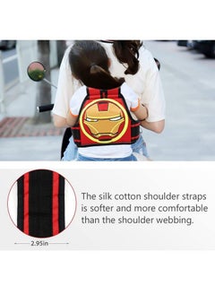 Snowie Soft Kids Safety Belt For Two Wheeler With Reflective Strips Portable Seat Belt Children Motorcycle Harness For Motorcycle Bike Adjustable Safety Harness For Boys Girls (2 12Years)  - Image 3