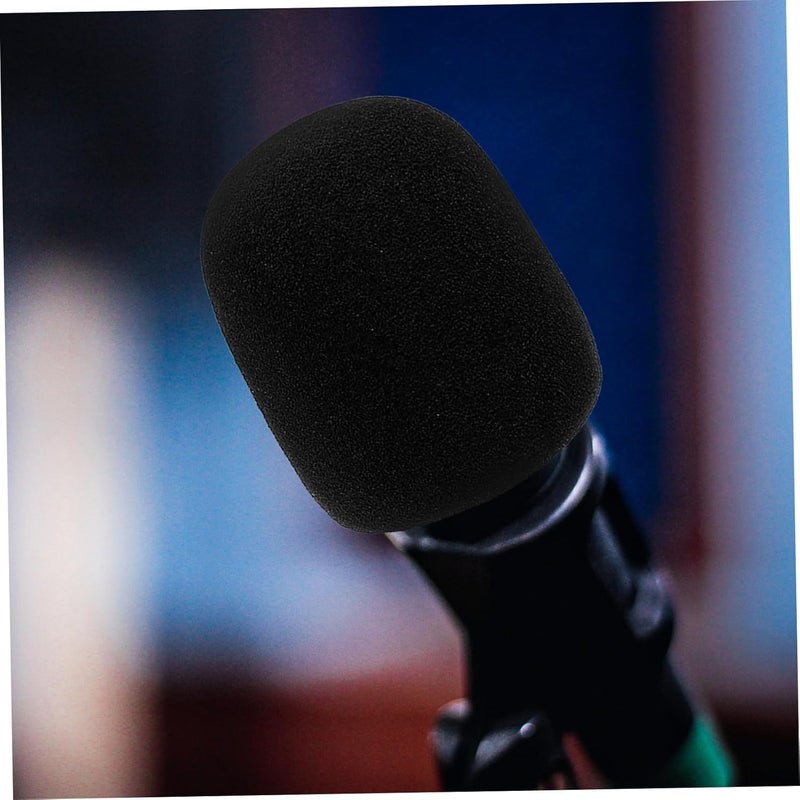 DOITOOL 2sets Thickened Microphone Sponge Covers for Indoor and Outdoor Use Mic Protective Covers for Ktv Dance Parties News Interviews and Sports Activities - Image 5