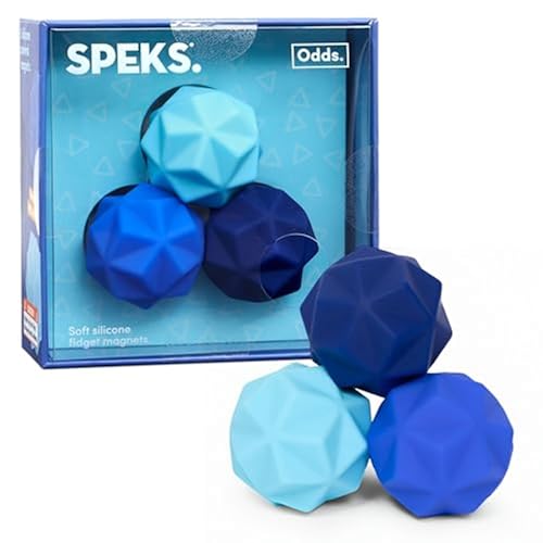 Speks كرات مغناطيسية ناعمة من سيبكس أودز لتخفيف التوتر بصمت، ألعاب فidget مصنوعة من السيليكون، كرات مغناطيسية ذات ملمس للبالغين والمراهقين 14 أزرق - Image 1