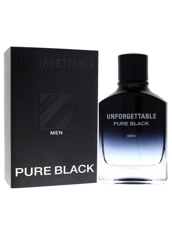 Glenn Perri عطر رجال أسود نقي لا يُنسى 3.4 أونصة بخاخ EDT - Image 3