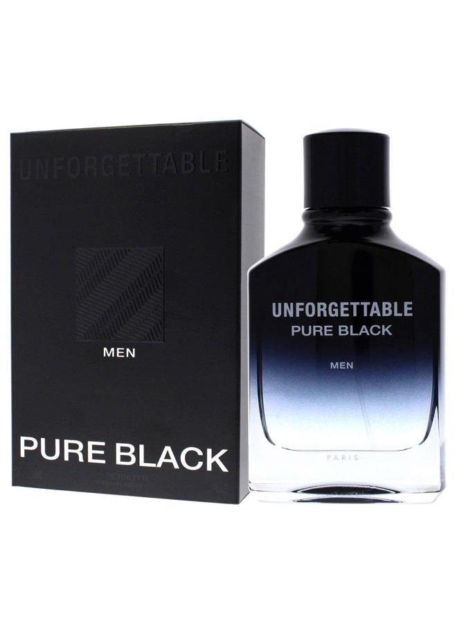 Glenn Perri عطر رجال أسود نقي لا يُنسى 3.4 أونصة بخاخ EDT - Image 4