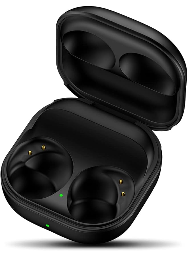 إيروريكس حافظة شحن لسماعات سامسونج جالكسي بودز 2 برو فقط حافظة شاحن بديلة تدعم إقران البلوتوث والشحن اللاسلكي والسلكي Sm R510 غير متضمنة سماعات الأذن - Image 1