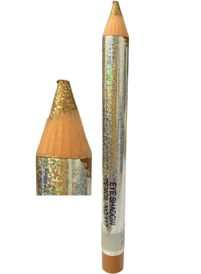 Generic Shimmer Eyeshadow Pencil, Eye Pencil – Long-Lasting, Smudge-Proof, Creamy Texture, No: 117 - Image 1