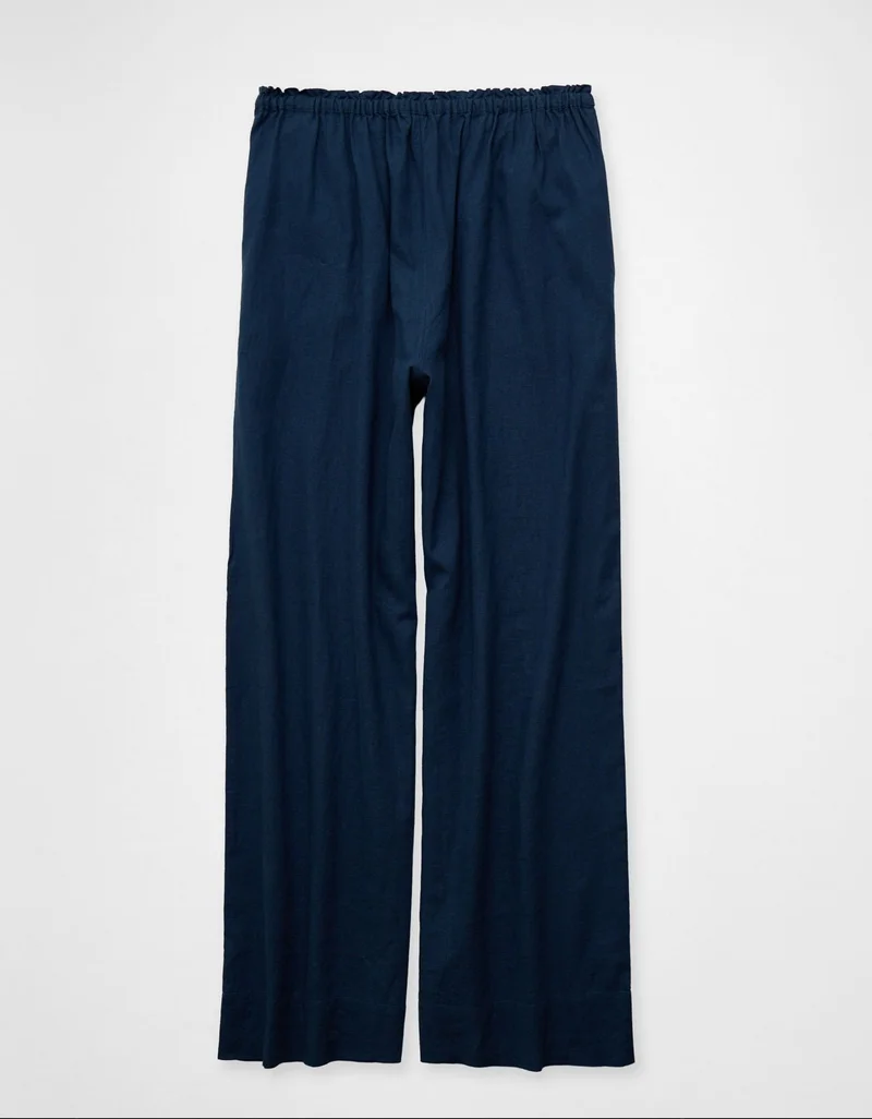 American Eagle  AE High-Waisted Linen Easy Pant for Women | Best Price UAE