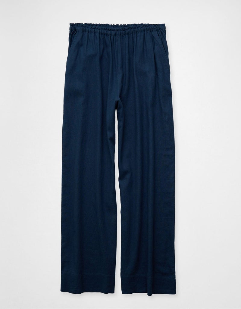 American Eagle AE High-Waisted Linen Easy Pant - Image 3