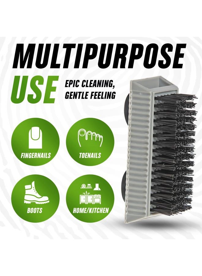 Grip Clean Heavy Duty Nail Brush for Cleaning - Mechanical Cleaner for Hands and Under Nails - for Men and Women - Image 4