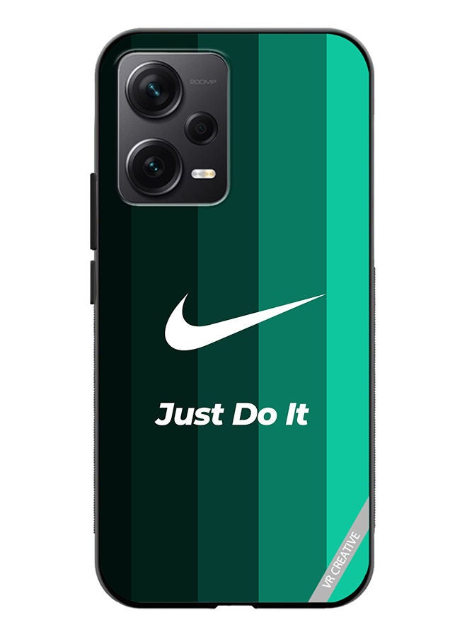 VR CREATIVE Protective Case Cover For Xiaomi Redmi Note 12 Discovery Nike Logo Green Design Multicolour - Image 1
