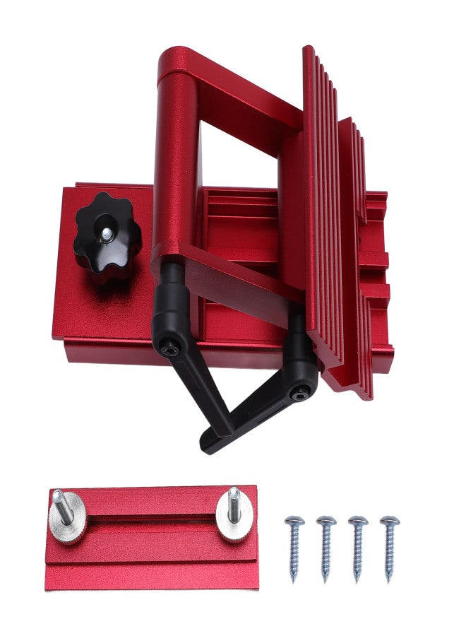 Tool Grinder Sharpening Fixture Aluminum Alloy Adjustable Bench Grinder Tool Rest Sharpening Jig for 6in and 8in Grinders and Sanders - Image 1