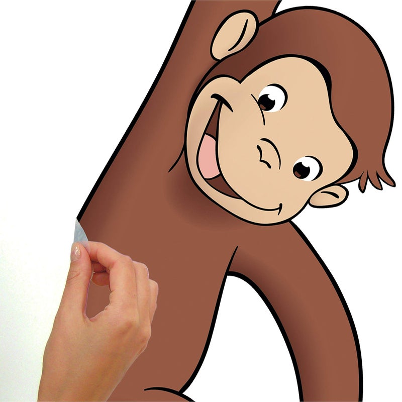 RoomMates DreamWorks Curious George Peel and Stick Giant Wall Decal by RoomMates, RMK1082GM - Image 4