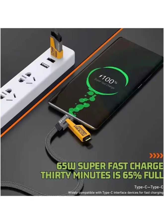 START ST-353 4-in-1 Fast Charging and Data Cable - 65W/27W Super Fast Charging | START ST-353 4-in-1 Fast Charging Data Cable 65W + 27W - Image 4