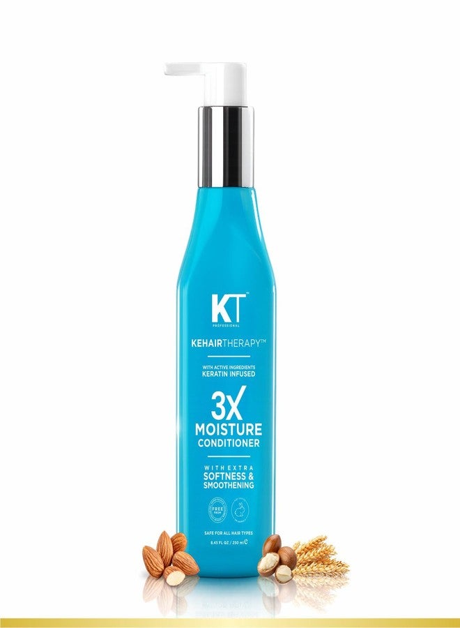 KT Professional 3X Moisture Conditioner | Deep Hydration & Strength | Boosts Shine | Prevents Dryness | Keratin-Infused | Sulfate & Paraben Free | Vegan | 250ml - Image 1