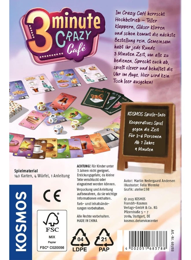Kosmos 3 Minute Crazy Cafe - Image 2